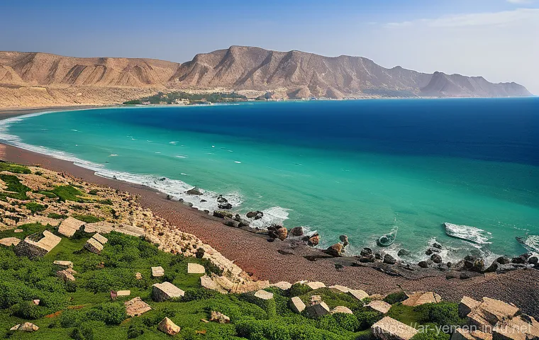 예멘 아덴 만 전략적 위치 - Here are three detailed image generation prompts in English, inspired by the provided text about the...